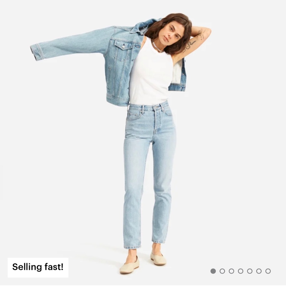 Everlane Cheeky Straight Jean - Cropped